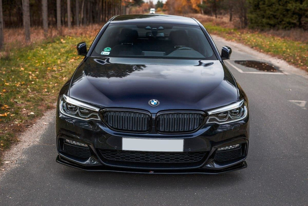 Maxton Design Front Ansatz passend für V.2 BMW 5er G30/ G31 M-Paket schwarz Hochglanz