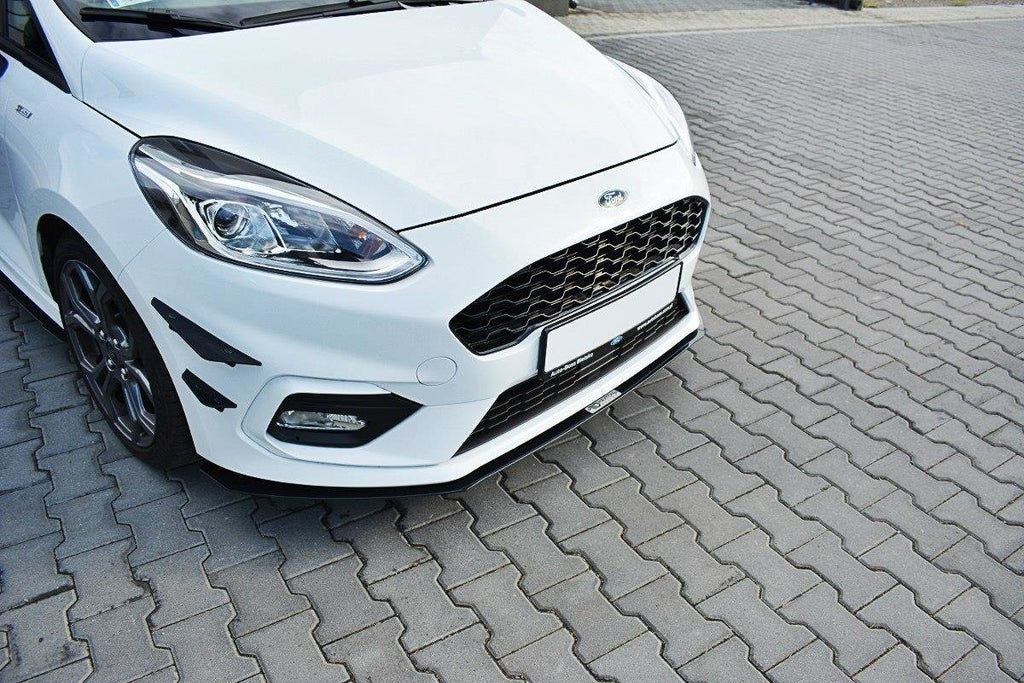 Maxton Design Front Sport Diffusor V.2 Ford Fiesta Mk8 ST / ST-Line schwarz Hochglanz