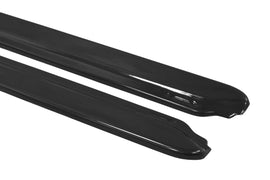 Maxton Design Seitenschweller Ansatz passend für Audi S6 C5  schwarz Hochglanz