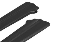 Laden Sie das Bild in den Galerie-Viewer, Maxton Design Heck Ansatz Flaps Diffusor passend für Mercedes E W212 schwarz Hochglanz