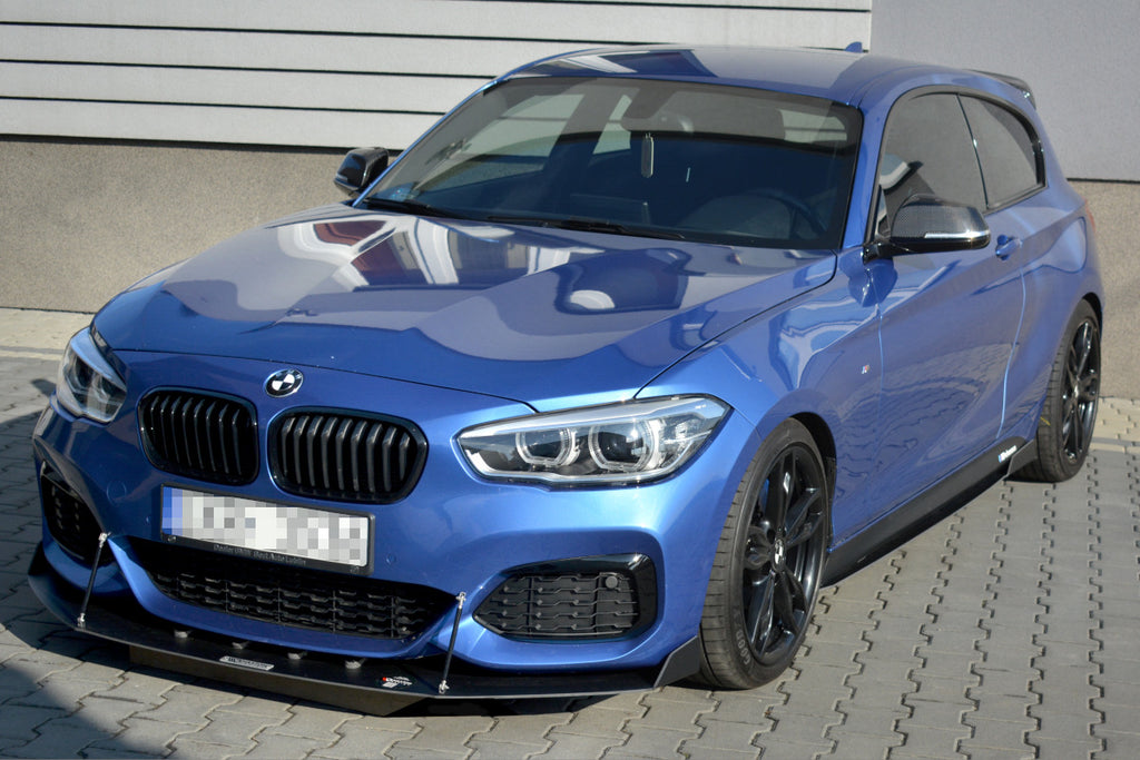 Maxton Design Racing Front Ansatz passend für V.2 passend für BMW 1er F20/F21 M-Power FL