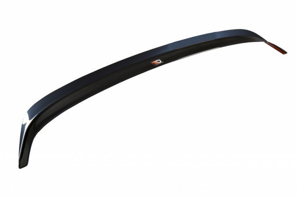 Maxton Design Spoiler CAP passend für V.1 Volkswagen Golf 7 R/ GTI (Nach Facelift) schwarz Hochglanz