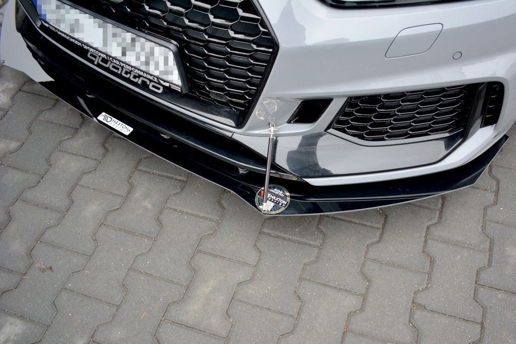 Maxton Design Racing Front Ansatz passend für V.1 passend für AUDI RS5 COUPE MK2 (F5)