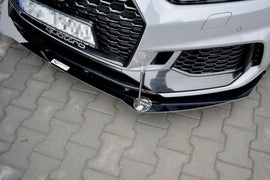 Maxton Design Racing Front Ansatz passend für V.1 passend für AUDI RS5 COUPE MK2 (F5)