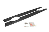 Maxton Design Seitenschweller Ansatz passend für BMW M3 E46 Coupe schwarz Hochglanz