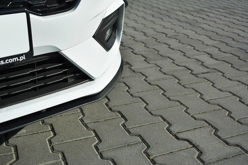 Maxton Design Front Sport Diffusor V.2 Ford Fiesta Mk8 ST / ST-Line schwarz Hochglanz