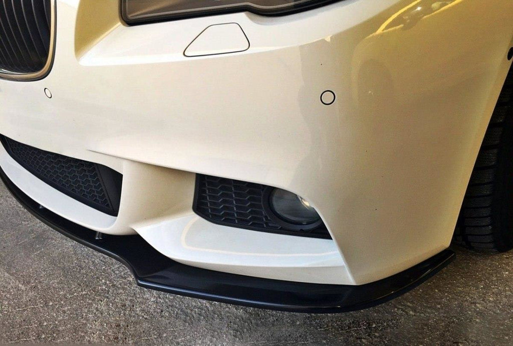 Maxton Design Front Ansatz passend für V.1 BMW 5er F10/F11 M Paket schwarz Hochglanz