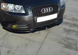 Maxton Design Front Ansatz passend für Audi A3 S-Line 8P schwarz Hochglanz