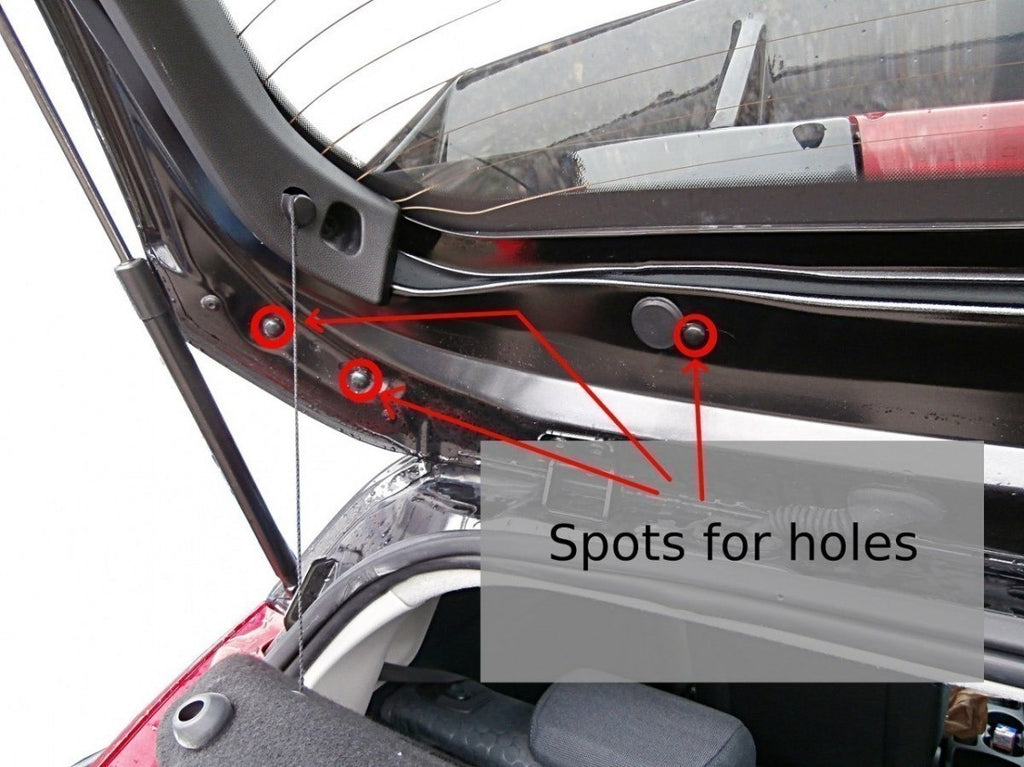 Maxton Design Dachspoiler Ford Fiesta MK7 (focus RS Look)
