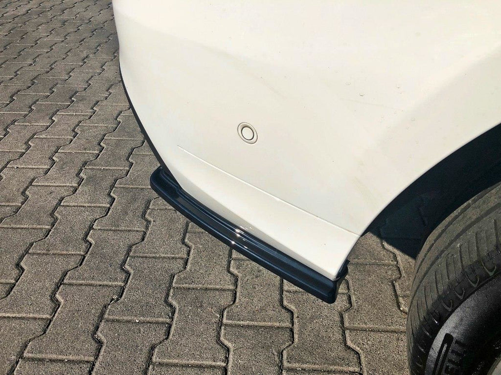 Maxton Design Heck Ansatz Flaps Diffusor passend für Mercedes GLE W166 AMG-Line schwarz Hochglanz