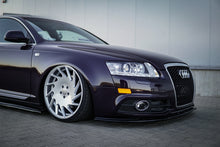 Laden Sie das Bild in den Galerie-Viewer, Maxton Design Front Ansatz passend für Audi A6 S-Line C6 FL  schwarz Hochglanz