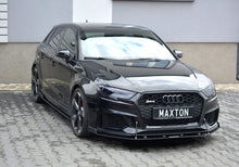 Laden Sie das Bild in den Galerie-Viewer, Maxton Design Racing Front Ansatz passend für V.2 passend für AUDI RS3 8V FL SPORTBACK