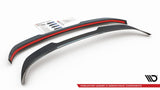 Maxton Design Spoiler CAP passend für BMW 1er F40 M-Paket schwarz Hochglanz