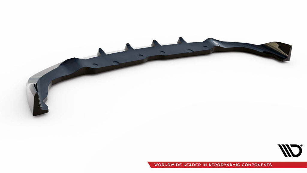 Maxton Design Front Ansatz V.7 für BMW 1er F40 M-Paket / M135i  schwarz Hochglanz