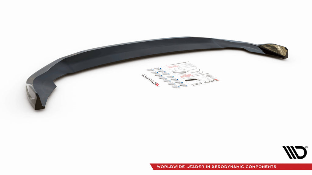 Maxton Design Front Ansatz V.3 für BMW 2 Gran Coupe M-Paket / M235i F44 schwarz Hochglanz