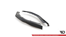 Laden Sie das Bild in den Galerie-Viewer, Maxton Design Carbon Fiber Heck Ansatz Flaps Diffusor für BMW M4 G82