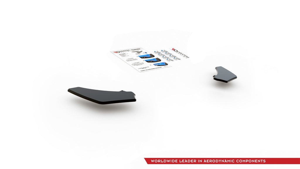 Maxton Design Heck Ansatz Flaps Diffusor passend für V.2 VW Golf 7 GTI