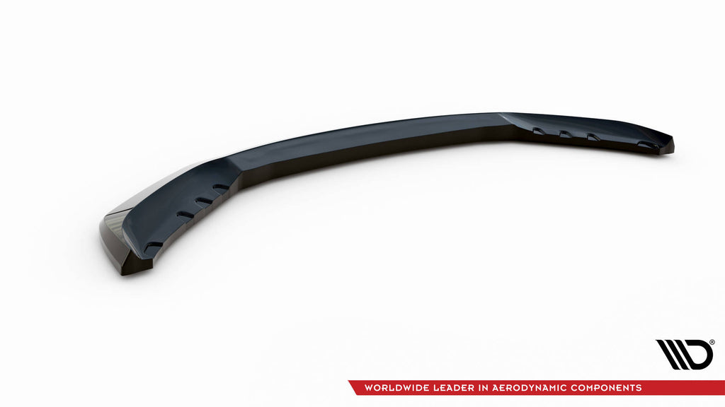 Maxton Design Front Ansatz V.1 für BMW 4er Gran Coupe F36 schwarz Hochglanz
