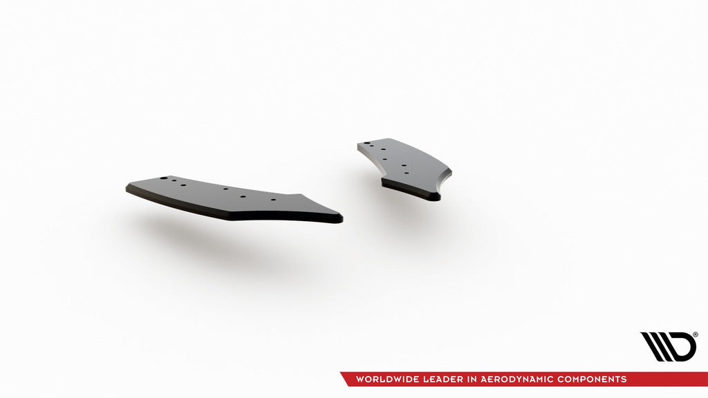 Maxton Design Robuster Racing Heck Ansatz Flaps Diffusor passend für passend für Ford Focus ST Mk4