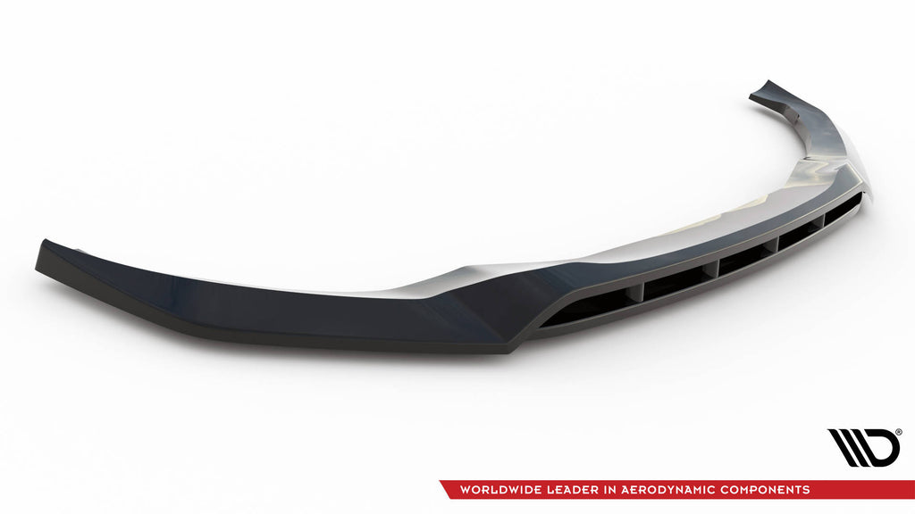 Maxton Design Front Ansatz für BMW 6er GT M-Paket G32 schwarz Hochglanz