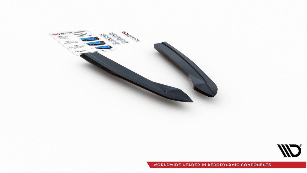 Maxton Design Heck Ansatz Flaps Diffusor passend für Diffusor passend für Audi S6 / A6 S-Line C7 FL