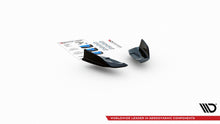 Laden Sie das Bild in den Galerie-Viewer, Maxton Design Heck Ansatz Flaps Diffusor passend für Diffusor passend für Ford Fiesta 7 ST FL