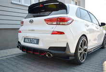 Laden Sie das Bild in den Galerie-Viewer, Maxton Design Diffusor Heck Ansatz passend für Heckschürze passend für HYUNDAI I30 Mk3 N