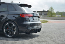 Laden Sie das Bild in den Galerie-Viewer, Maxton Design Diffusor Heck Ansatz passend für Heckschürze V.1 passend für AUDI RS3 8V FL SPORTBACK
