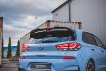 Laden Sie das Bild in den Galerie-Viewer, Maxton Design Spoiler CAP passend für V.2 Hyundai I30 N Mk3 Hatchback schwarz Hochglanz