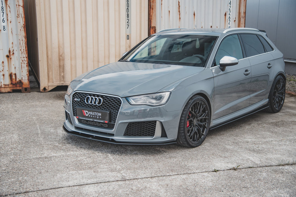 Maxton Design Robuste Racing Splitter Audi RS3 8V Sportback