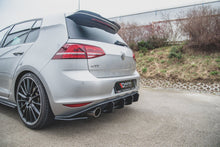Laden Sie das Bild in den Galerie-Viewer, Maxton Design Robuste Racing Heckschürze passend für V.2 VW Golf 7 GTI