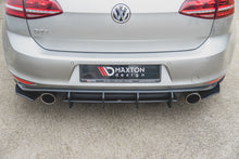 Laden Sie das Bild in den Galerie-Viewer, Maxton Design Robuster Racing Heck Ansatz Flaps Diffusor passend für L + R V.2 VW Golf 7 GTI