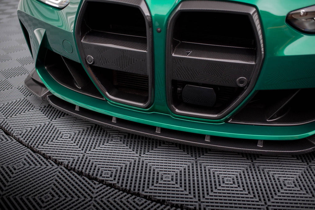 Maxton Design Carbon Fiber Front Ansatz V.1 für BMW M4 G82  / M3 G80