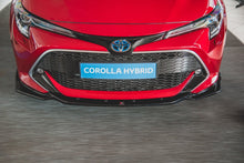 Laden Sie das Bild in den Galerie-Viewer, Maxton Design Front Ansatz passend für V.2 Toyota Corolla XII Touring Sports/ Hatchback schwarz Hochglanz