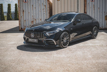 Laden Sie das Bild in den Galerie-Viewer, Maxton Design Front Ansatz passend für V.3 Mercedes-Benz CLS AMG-Line C257 schwarz Hochglanz