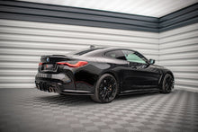 Laden Sie das Bild in den Galerie-Viewer, Maxton Design Street Pro Heck Ansatz Flaps Diffusor für BMW M4 G82
