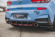 Laden Sie das Bild in den Galerie-Viewer, Maxton Design Robuste Racing Heckschürze passend für V.1 Hyundai I30 N Mk3 Hatchback