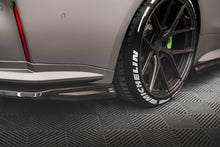 Laden Sie das Bild in den Galerie-Viewer, Maxton Design Carbon Fiber Heck Ansatz Flaps Diffusor für BMW M4 G82