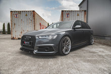 Laden Sie das Bild in den Galerie-Viewer, Maxton Design Front Ansatz passend für passend für Audi S6 / A6 S-Line C7 FL