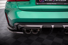 Laden Sie das Bild in den Galerie-Viewer, Maxton Design Carbon Fiber Heck Ansatz Flaps Diffusor für BMW M3 G80