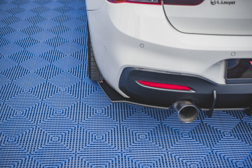 Maxton Design Robuste Racing Heck Ansatz Flaps Diffusor V.2 für BMW 1er F20 M140i
