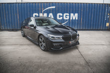 Laden Sie das Bild in den Galerie-Viewer, Maxton Design Front Ansatz V.1 für BMW 7 M-Paket G11 schwarz Hochglanz