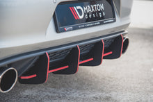 Laden Sie das Bild in den Galerie-Viewer, Maxton Design Robuste Racing Heckschürze passend für V.1 VW Golf 7 GTI
