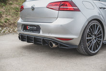 Laden Sie das Bild in den Galerie-Viewer, Maxton Design Robuste Racing Heckschürze passend für V.1 VW Golf 7 GTI