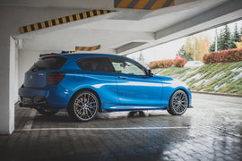 Maxton Design Side Flaps BMW 1er F21 M135i / M140i / M-Paket schwarz Hochglanz