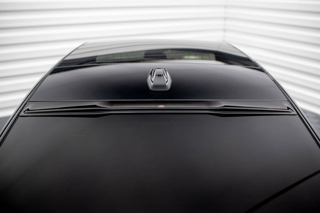 Maxton Design Heckscheiben Spoiler für BMW 7 M-Paket / M760e G70 schwarz Hochglanz