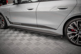 Maxton Design Seitenschweller Ansatz für V.2 für BMW 4er Gran Coupe M-Paket G26 schwarz Hochglanz