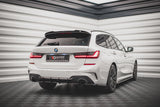 Maxton Design Spoiler CAP für BMW 3er Touring G21  schwarz Hochglanz