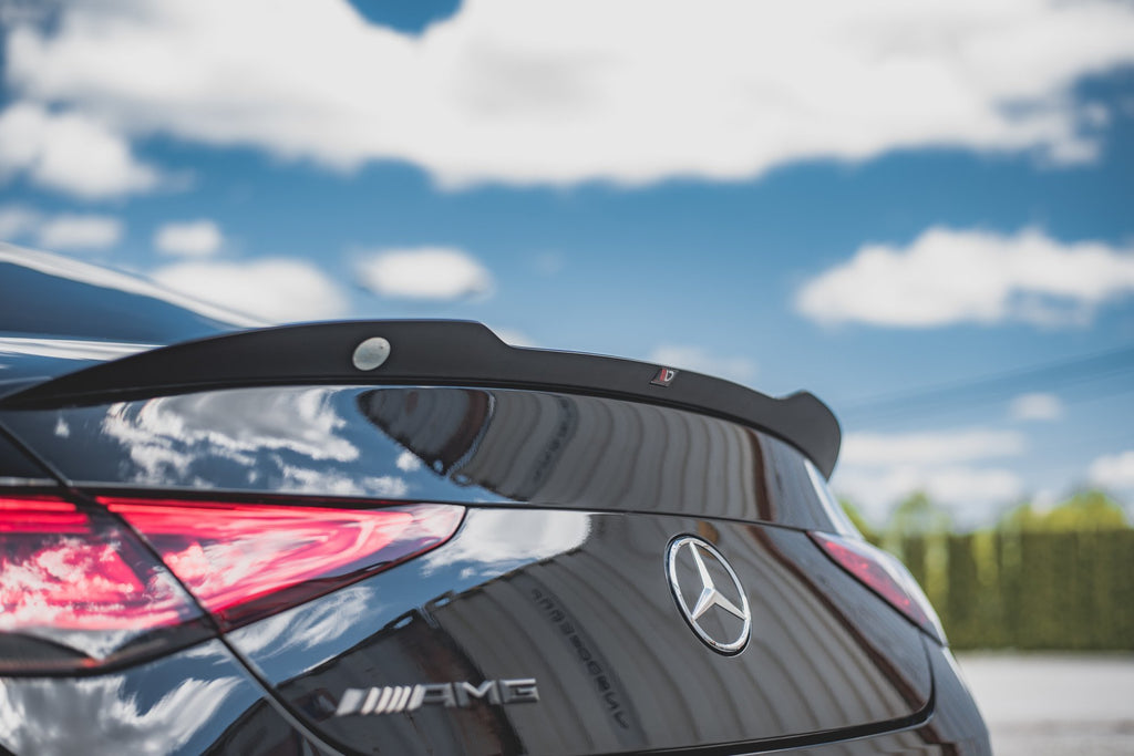 Maxton Design Spoiler CAP passend für Mercedes-Benz CLS AMG-Line C257  schwarz Hochglanz