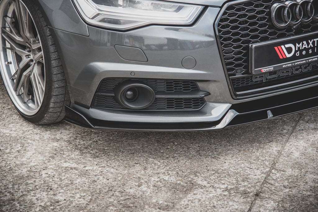 Maxton Design Front Ansatz passend für passend für Audi S6 / A6 S-Line C7 FL